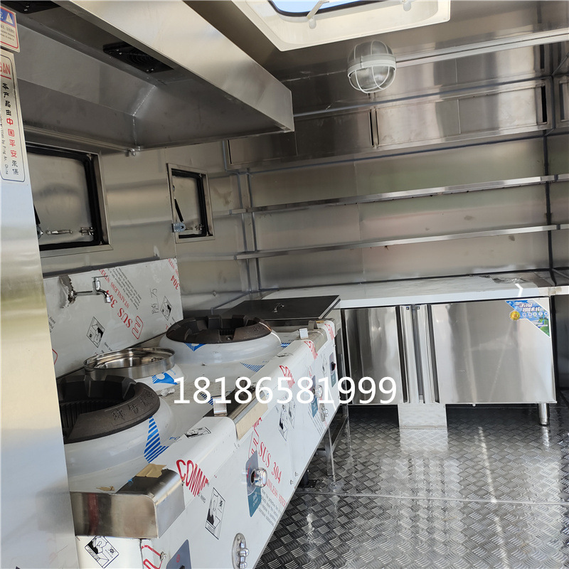 江淮不銹鋼餐飲車 多功能上門服務解決方案，工廠直供靈活購車